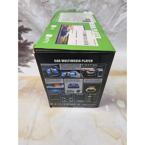 9 In. HD LCD Car Multimedia Player And Backup Camera 1 DIN Screen - Picture 3 of 4